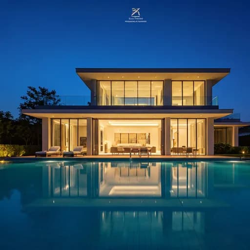 Placeholder image for a luxury villa exterior